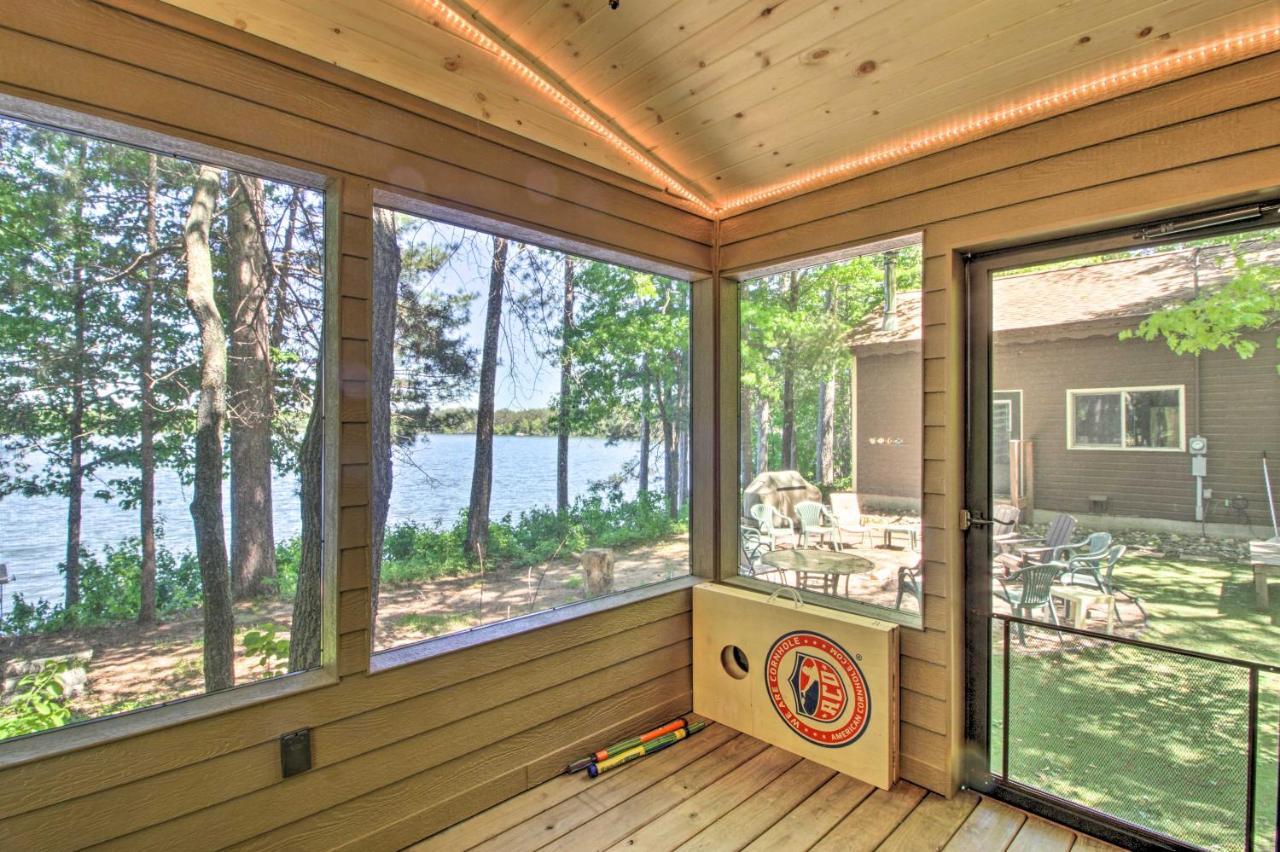 Loon Lake Lodge With Dock, Sauna And Hot Tub! Pequot Lakes Eksteriør bilde