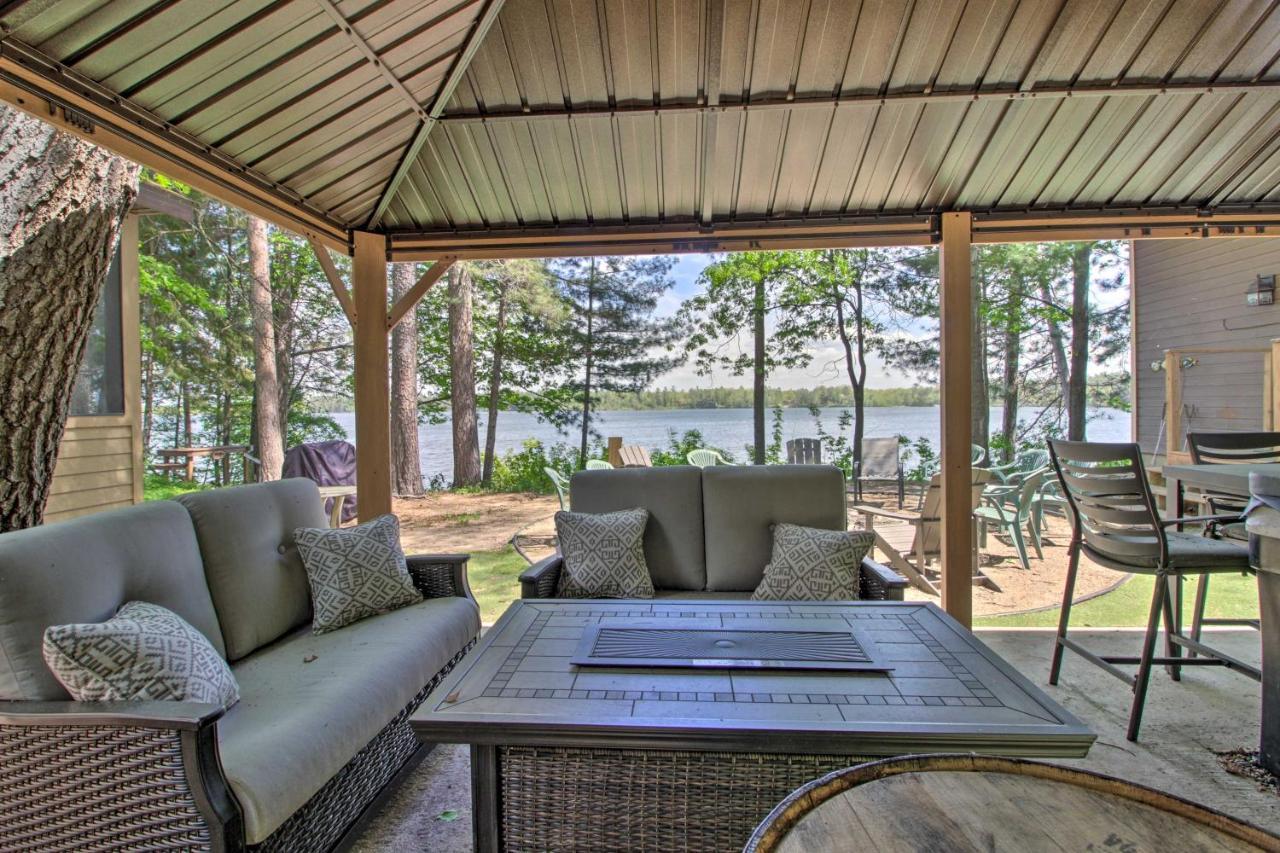 Loon Lake Lodge With Dock, Sauna And Hot Tub! Pequot Lakes Eksteriør bilde
