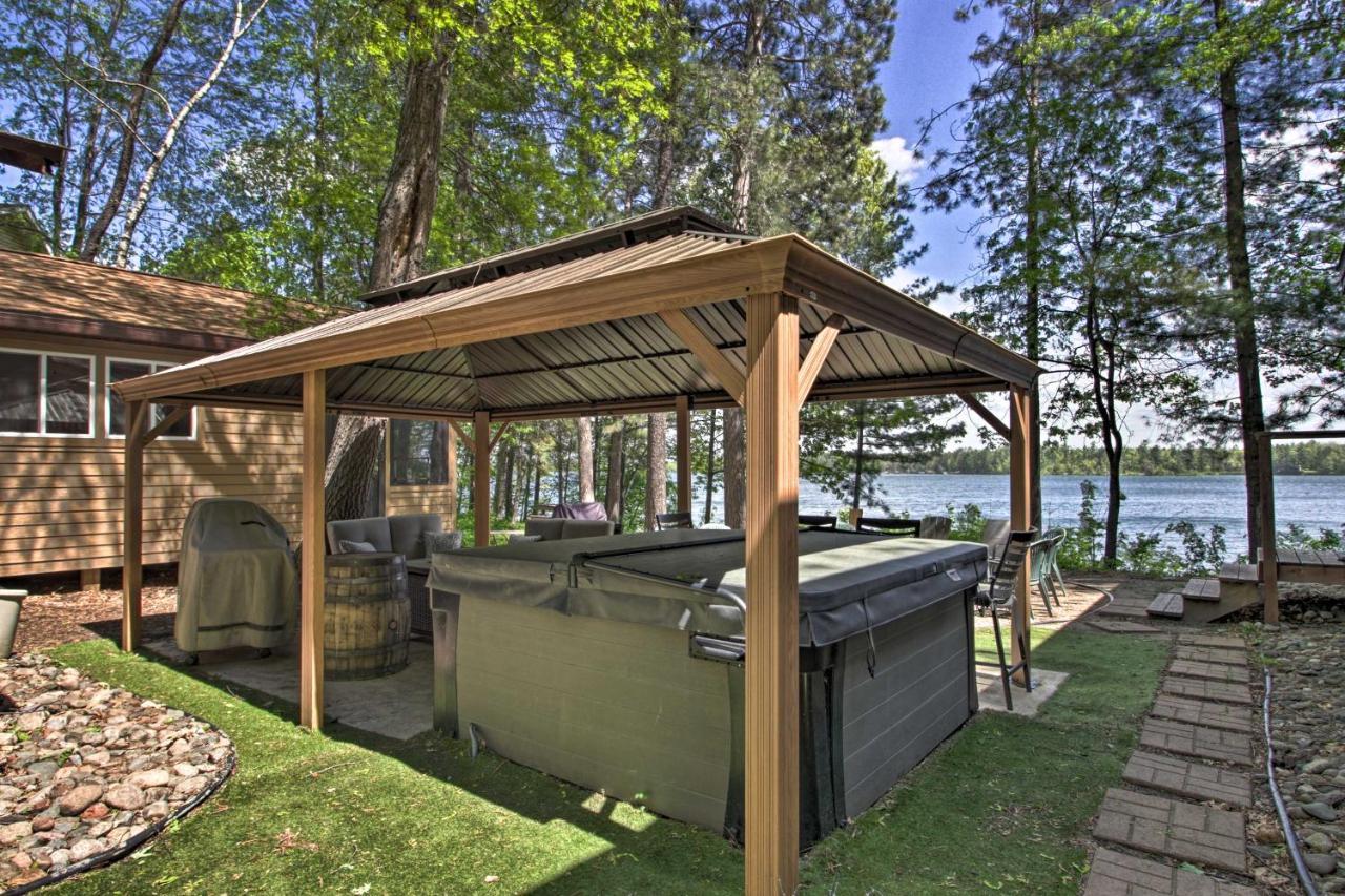 Loon Lake Lodge With Dock, Sauna And Hot Tub! Pequot Lakes Eksteriør bilde