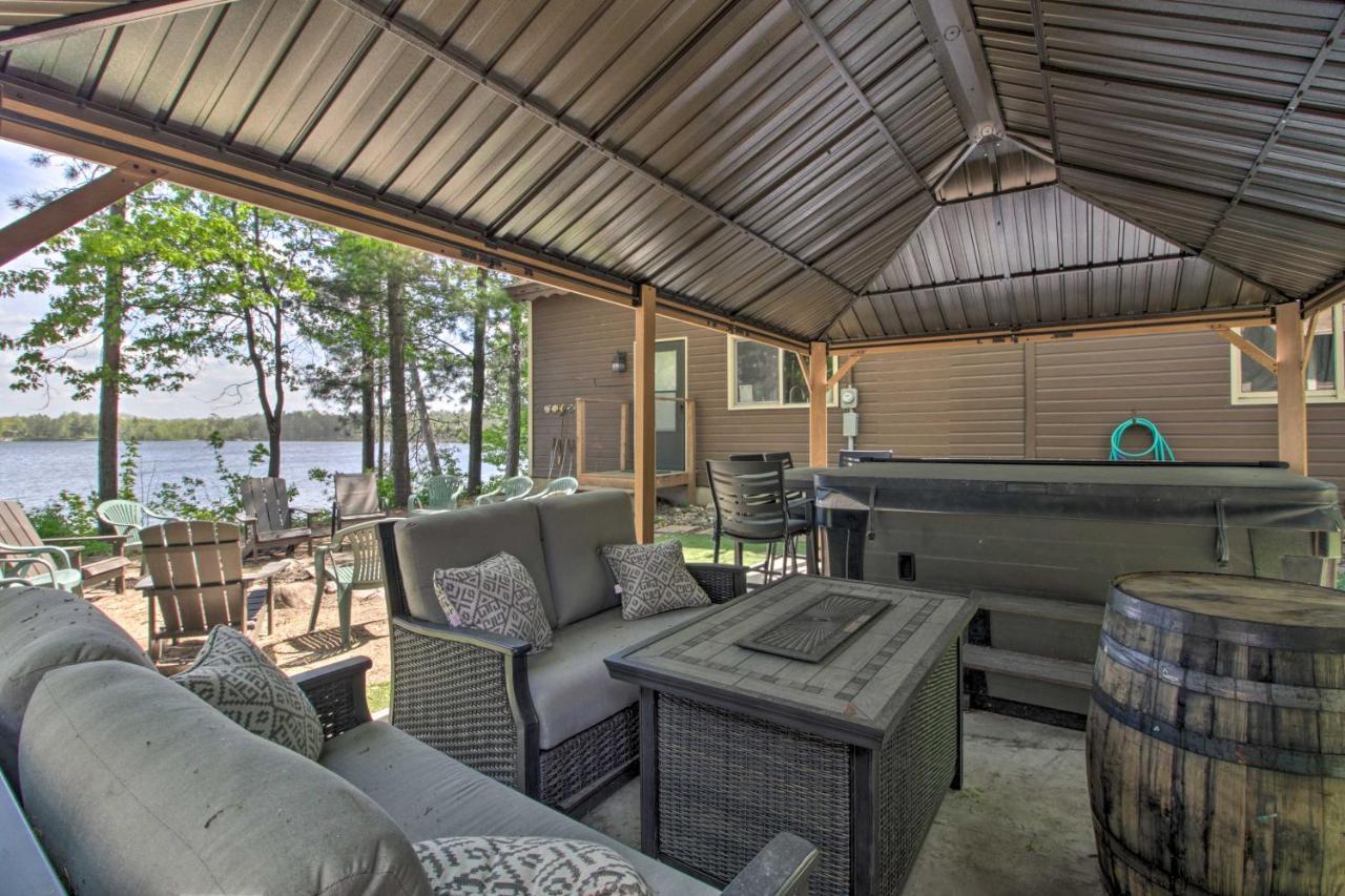 Loon Lake Lodge With Dock, Sauna And Hot Tub! Pequot Lakes Eksteriør bilde