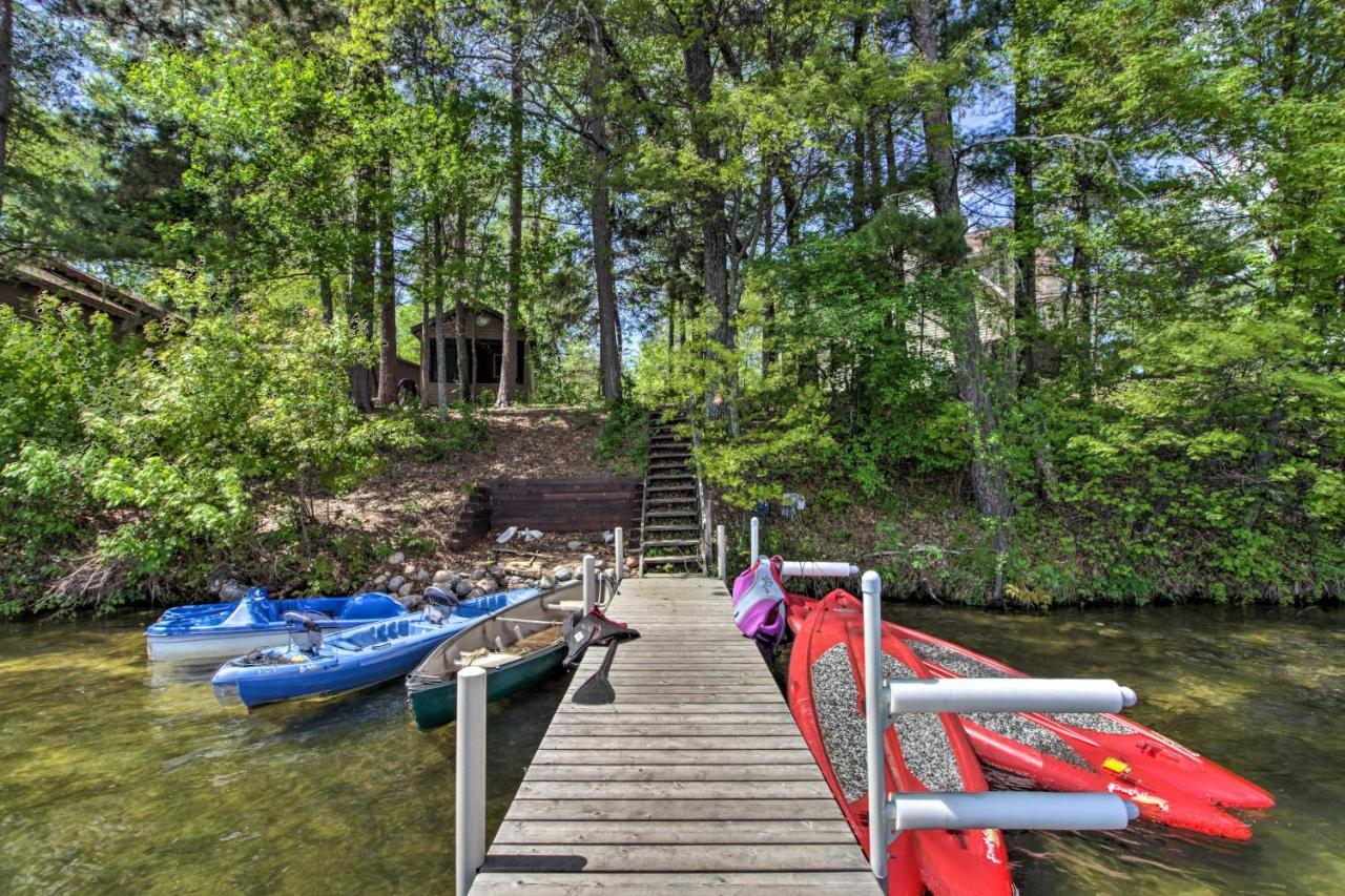 Loon Lake Lodge With Dock, Sauna And Hot Tub! Pequot Lakes Eksteriør bilde