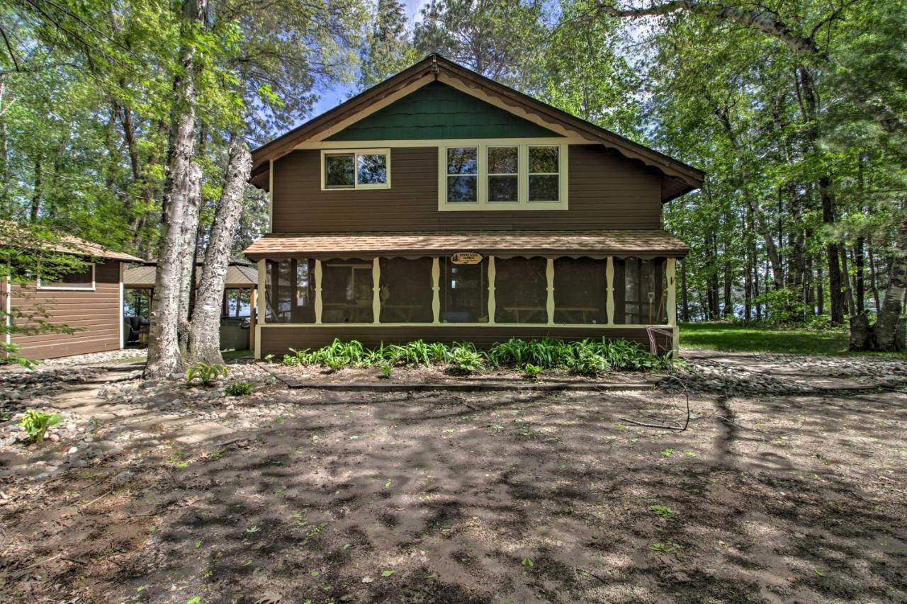Loon Lake Lodge With Dock, Sauna And Hot Tub! Pequot Lakes Eksteriør bilde