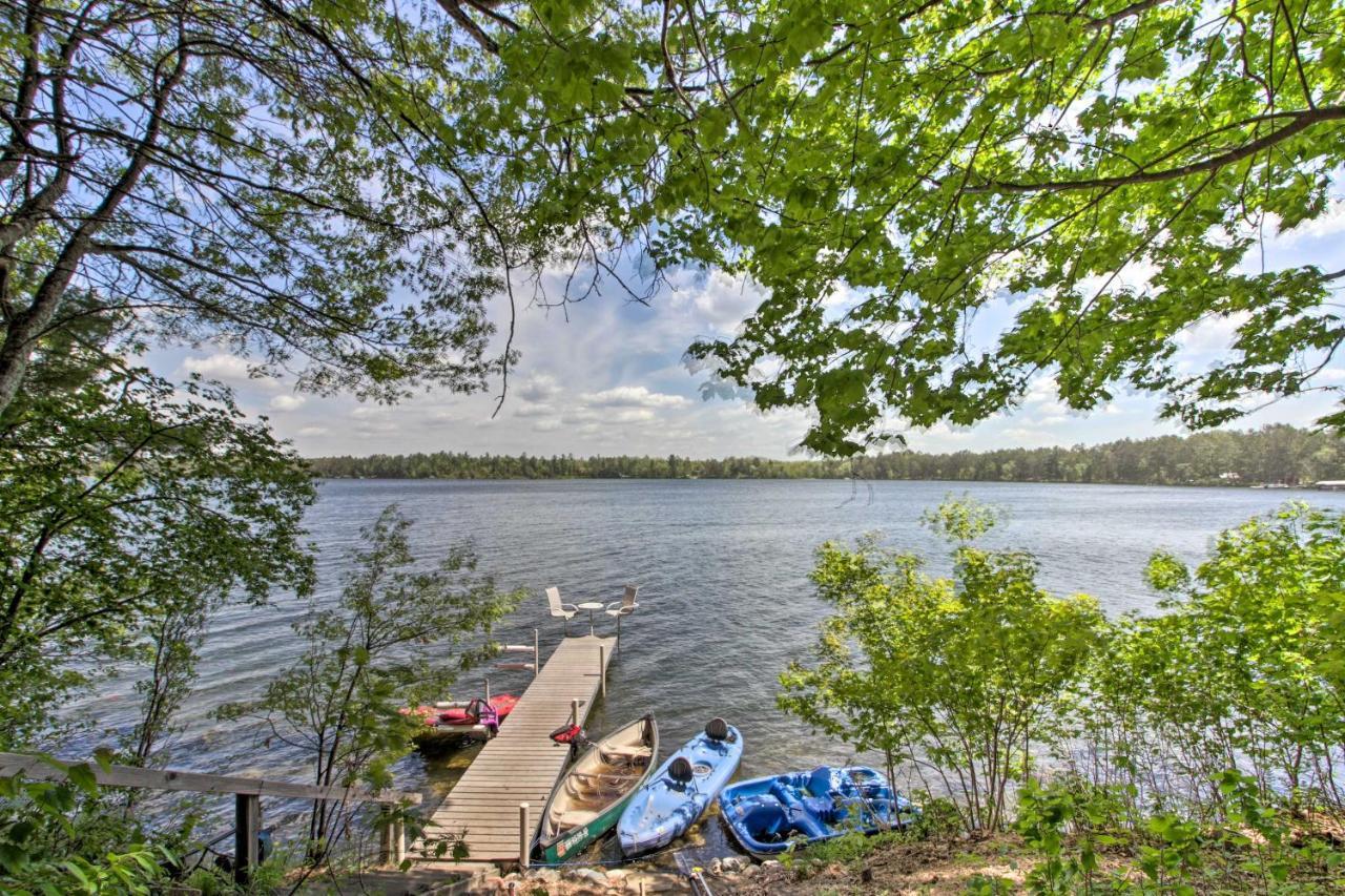 Loon Lake Lodge With Dock, Sauna And Hot Tub! Pequot Lakes Eksteriør bilde
