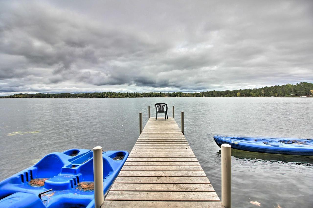 Loon Lake Lodge With Dock, Sauna And Hot Tub! Pequot Lakes Eksteriør bilde